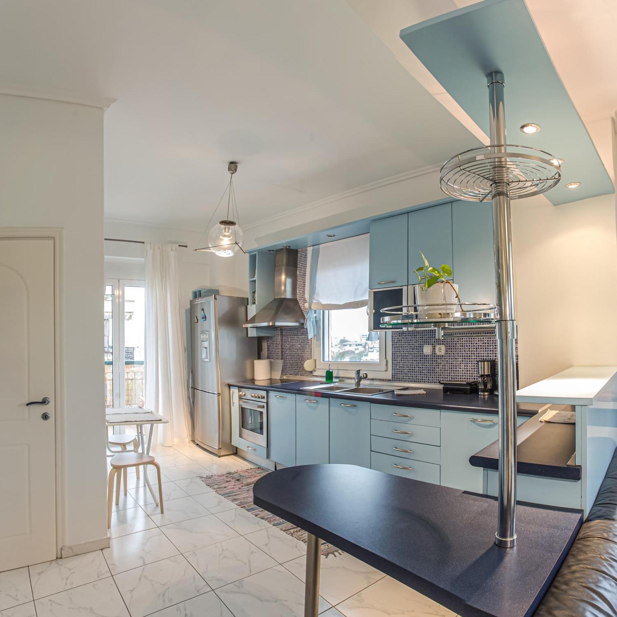 Celestial Garden-Thessaloniki'S Modern, Eclectic Penthouse With An Amazing View And Veranda Eksteriør billede
